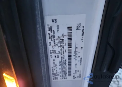 2020 Ford Transit T-350 z USA, uszkodzony, nr VIN 1FTBW3X83LKA64983